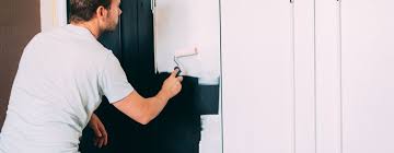 how to repaint your wardrobe doors