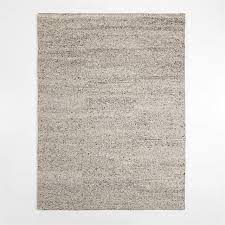 juneau wool grey area rug 6 x9