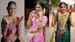 south indian bridal saree designs