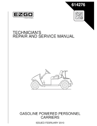 If you take a close look at the diagram you will observe the circuit includes the battery, relay, temperature sensor, wire, and a control, normally the engine control module. E Z Go Txt Fleet Technician S Repair And Service Manual Pdf Download Manualslib