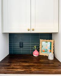 how to install a tile backsplash the