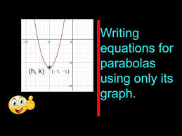 Writing Quadratic Equations In Vertex