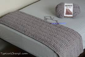 Simple Crochet Blanket Using Bernat Blanket Yarn How Many