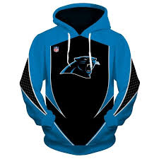 Carolina Panthers Hoodie 3d Football Sweatshirt Pullover Nfl