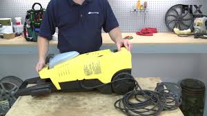 karcher pressure washer repair how to