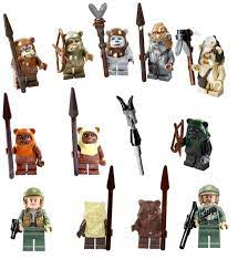 NEW LEGO Star Wars 10236 7956 8038 7139 COMPLETE EWOK SET 12 Minifigures  Teebo | eBay