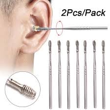 steel curette ear wax remover