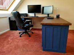 File cabinet l shaped desk. File Cabinet L Shaped Desk Scavenger Chic