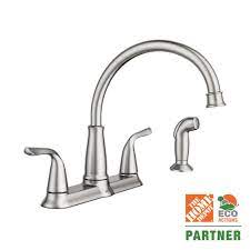 moen brecklyn 2 handle standard kitchen