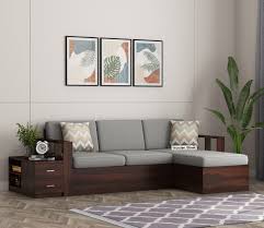 modern wooden sofa sets