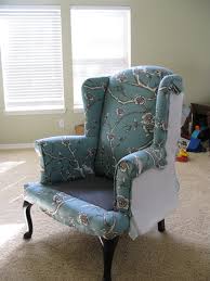 vine blossom wingback chair