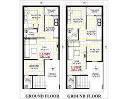 18x40 House Plans 2bhk 3bhk Duplex