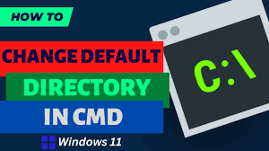 change default directory path in