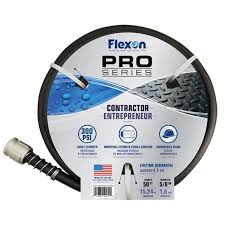 Flexon Contractor Entrepreneur Rubber Vinyl Water Hose 50