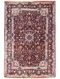 sahrai pair of antique kashan rugs