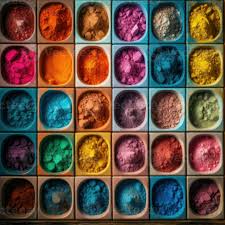 colorful palette background fashion