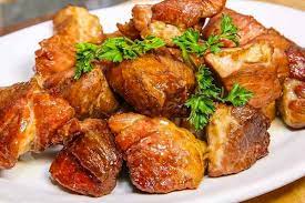 del avano fried pork chunks 190 g