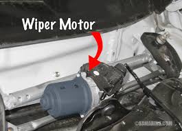 wiper motor linkage how it works