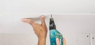 repairing damage to plasterboard lets