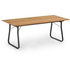 Ahoi Table 200x90cm With Teak Top By