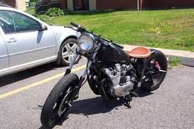 yamaha xj bobber hardtail motorcycle
