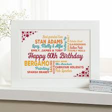 Personalized 60th Birthday Presents For