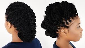 Kinky twists and braided styles are some of the most popular natural hair looks right now. 3 Ways To Style Your Kinky Twist Hairstyles Tutorial 6 Of 7 Youtube