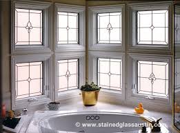 Frosted windowpanes offer light, privacy, and the stylish look of stained glass all at the same time. Stained Glass Austin Solves The Problem Of Privacy In Your Bathroom Stained Glass Austin