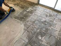 removing your tile flooring without the