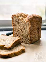 vegan whole wheat bread machine loaf