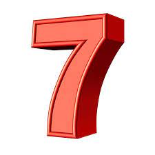 7 (seven) is the natural number following 6 and preceding 8. Sieben 7 Zahl Kostenloses Bild Auf Pixabay