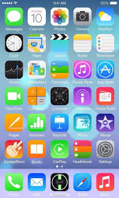 leaked image show ios 8 on the iphone 6