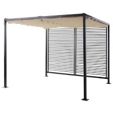 outsunny 2 8m x 3m retractable metal