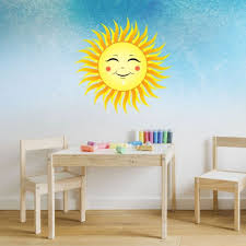 Large Sun Stencil For Nurseries Paint