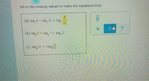 solved fill in the missing values to