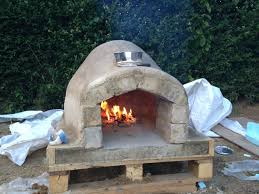 Centered on top of that, make a surface of firebrick, laid flat, roughly 10 bricks wide and 5 bricks deep. How To Make A Homemade Pizza Oven 8 Steps With Pictures Instructables