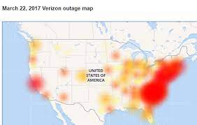 service outages in Carolinas Wednesday ...
