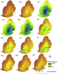 The Geography Of Rainfall In Mauritius Modelling The