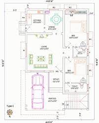 1200sq Ft House Plans 2bhk House Plan