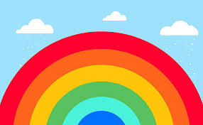 HD wallpaper: Rainbow, Cute, Vector, Love, Colors, Clouds, Vivid, happiness  | Wallpaper Flare