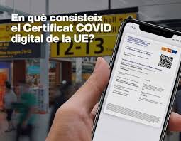 Ireland has introduced the eu digital covid certificate (dcc) for travel originating within the eu and eea (the eu, plus iceland, norway, lichtenstein and switzerland). Certificat Covid Digital De La Ue Canal Salut