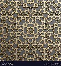 Seamless islamic pattern 3d traditional ...