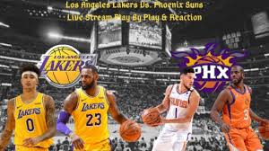Please note that you can change the channels yourself. Los Angeles Lakers Vs Phoenix Suns Live Play By Play Reaction Youtube