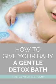 To get the most out of your epsom salt bath, consider adding this to your bath three times a week. Detox Baths For Babies How To Give Your Little One A Detox Bath