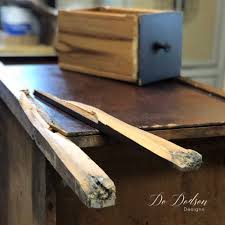fix a broken wood leg on a dresser