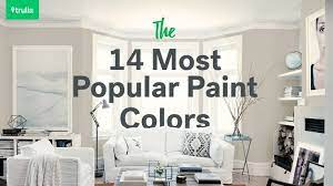 The 14 Most Popular Paint Colors They