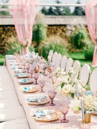 table setting at a luxury wedding