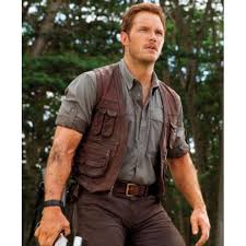Chris pratt talks 'jurassic world 3' and shooting 'the tomorrow war' on a glacier in iceland on 'the ellen show'. Jurassic World Chris Pratt Vest Genuine Shopping Store