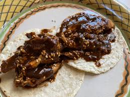 rick baylessred mole en tacos