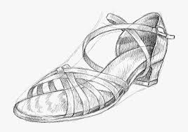 In order to use this file you must credit the author with the a link back to this page. Dance Shoes Sketch Ballroom Shoes Drawing Easy Hd Png Download Kindpng